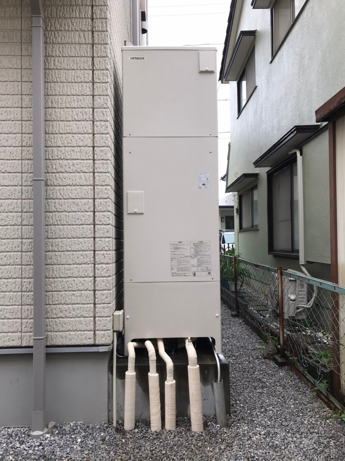 埼玉県春日部市緑町エコキュート交換工事M様